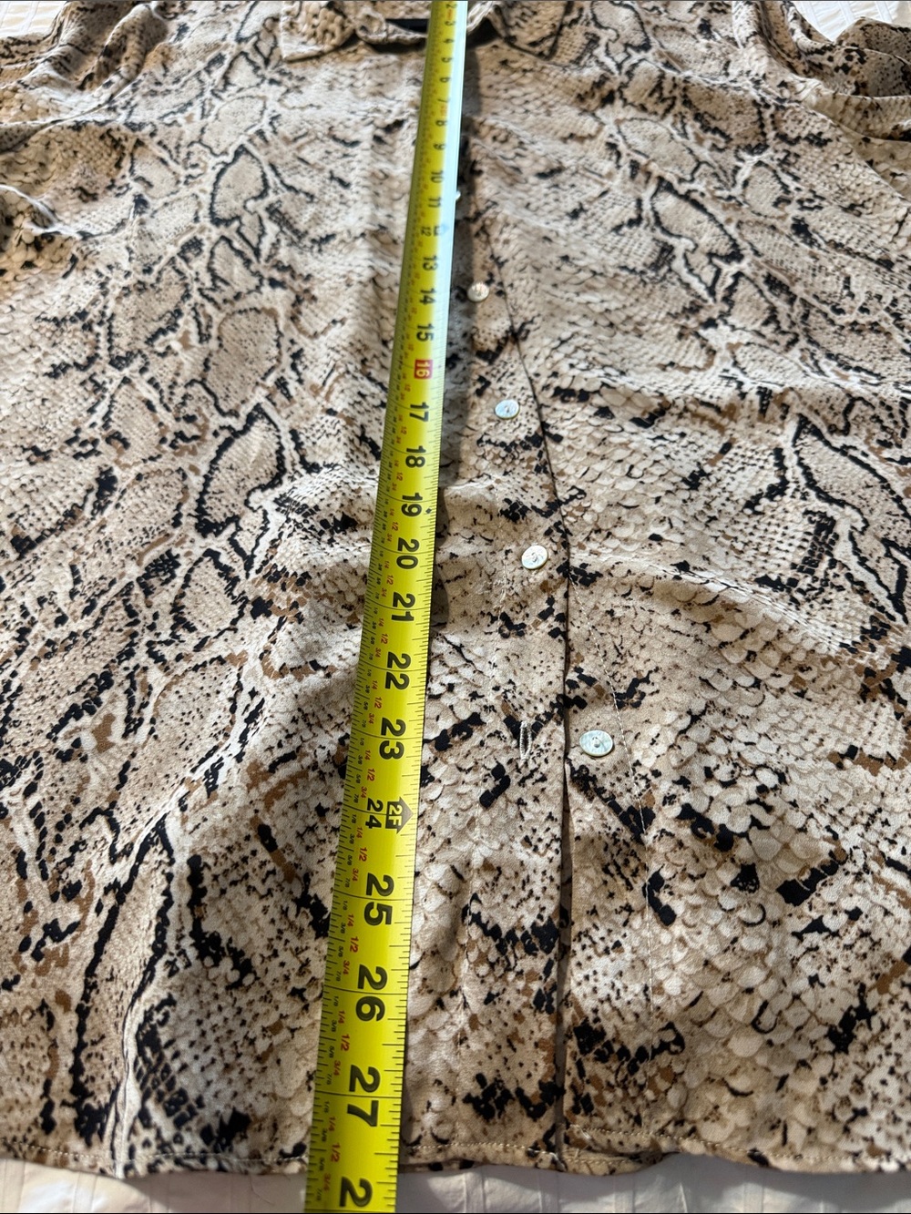 Rose & Olive snake print blouse - Picture 7 of 7